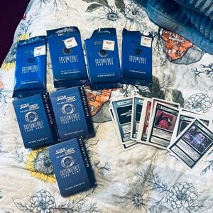 Star Trek the Next Generation White Border Edition Customizable Card Game